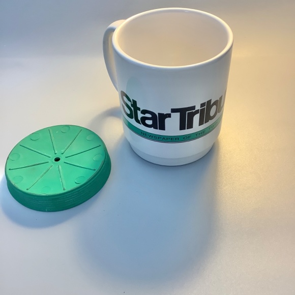 Star Tribune Minneapolis St. Paul Edition Mug New Clean Removable Bottom Grip - Picture 2 of 4
